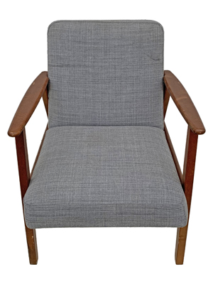 Grey Armchair Props, Prop Hire