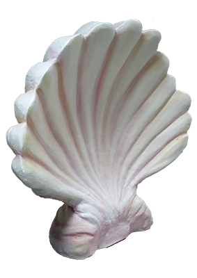 Giant Beach Clam Shell Props, Prop Hire