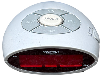 Led Alarm Clock Props, Prop Hire