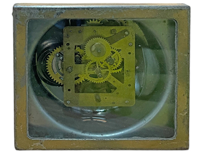 Clock With No Face Just Mechanism Props, Prop Hire