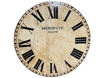 1 Metre Brudefessl Villach Clock Face(pair available) Props, Prop Hire