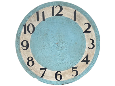 Blue Period Clock Face Props, Prop Hire