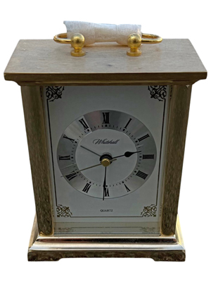 Gold Carriage Clock Props, Prop Hire