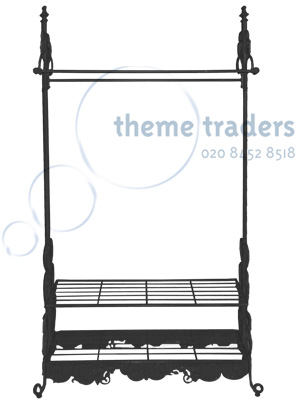 Vintage Clothes Rails Props, Prop Hire