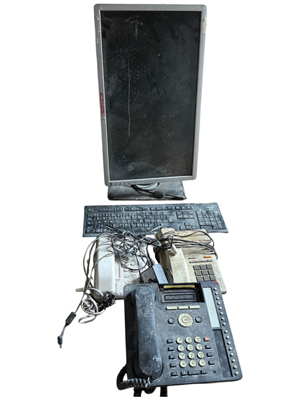 Apocalypse Bomb Telephone Computer Props, Prop Hire