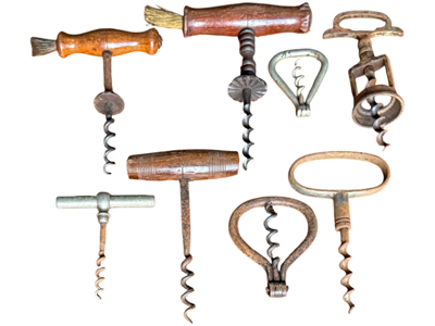 Antique Corkscrews Props, Prop Hire