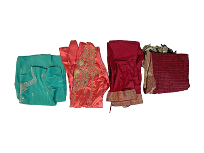 Indian Indonesian Sarees Dress Harem Pants Props, Prop Hire