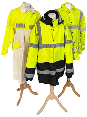 High Visibility Coats Props, Prop Hire