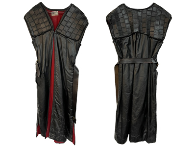 Leather Warlord Robe Coat Props, Prop Hire
