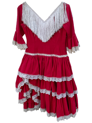 Circus Vintage Genuine Cheerleader Dress Props, Prop Hire