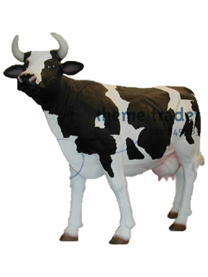 Cow Statues Black white Props, Prop Hire