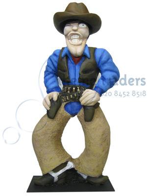 Cowboy Statue Props, Prop Hire