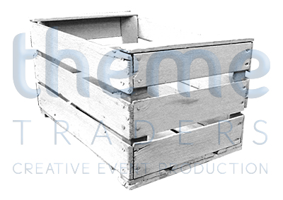 White Wooden Crates Props, Prop Hire