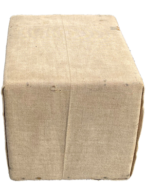 Rustic Hessian Plinth Cubes Props, Prop Hire