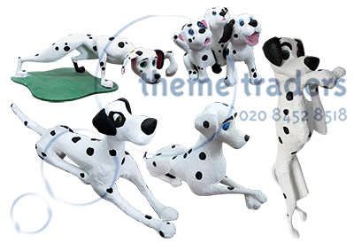 Dog Dalmations Statues Props, Prop Hire