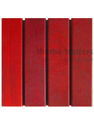 Red Wooden Deck Tiles Props, Prop Hire