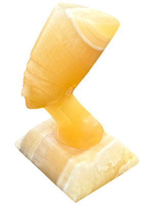 Green Onyx Egyptian God Head Props, Prop Hire