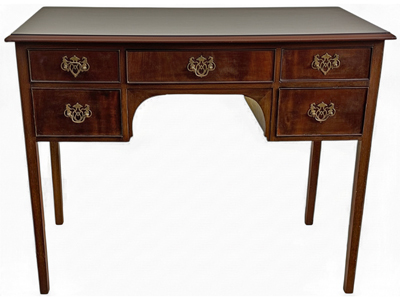 Antique Hardwood Desk Side of Drawers Props, Prop Hire