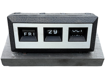 Period Desk Calendar Props, Prop Hire