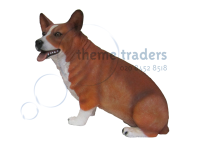 Corgi Dog Statue Props, Prop Hire