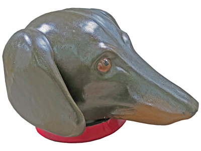 Sausage Dog Head Props, Prop Hire