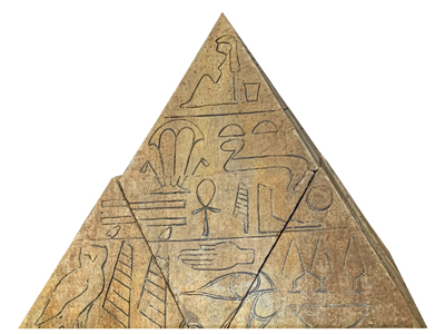 Pyramid(10 pieces weathered) Props, Prop Hire