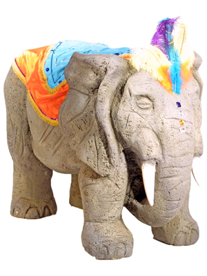 Zoo Elephant Statues Props, Prop Hire