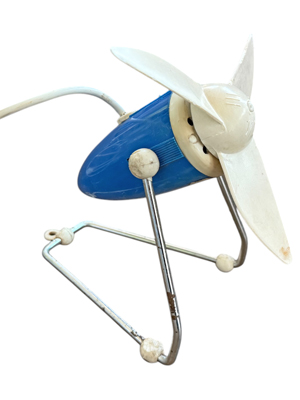 1960s Rocket Italian Desk Fan Props, Prop Hire
