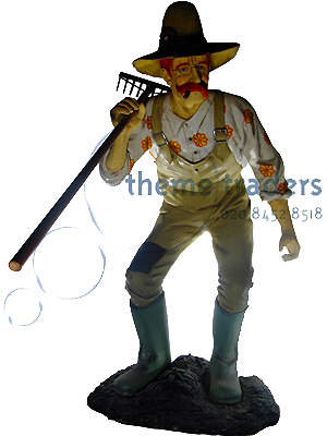 Farmers Statues Props, Prop Hire