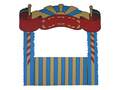 Fascia for Fairground Stall Props, Prop Hire