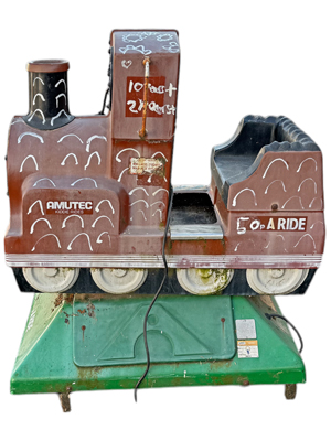 Fairground Kiddies Train Ride Vintage Props, Prop Hire