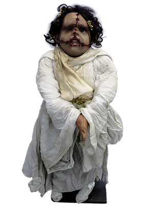 Ghost Child Haunted Statue Props, Prop Hire