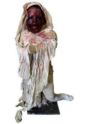 Ghost Child Haunted Statue Props, Prop Hire