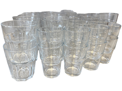 Bar Caf� Water Tumblers and Glasses Props, Prop Hire