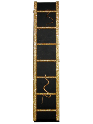 Gold Glitter Ladders Props, Prop Hire