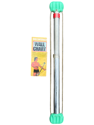 Bullworker Retro Muscle Exercise Props, Prop Hire