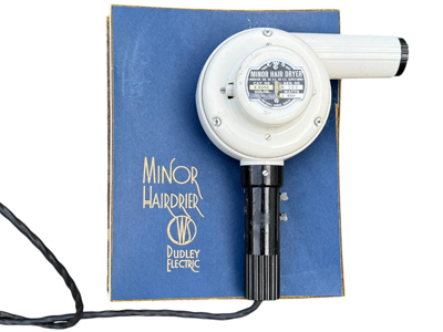 White Retro Hairdryer Props, Prop Hire