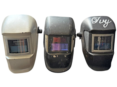 Welders Helmets Props, Prop Hire