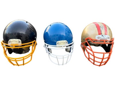 American Football Helmets Props, Prop Hire