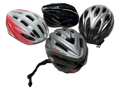 Bicycle Helmets Props, Prop Hire
