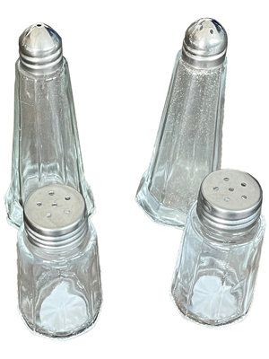 Salt and Pepper Shakers Props, Prop Hire