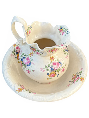 China Antique Wash Basin and Jug Props, Prop Hire
