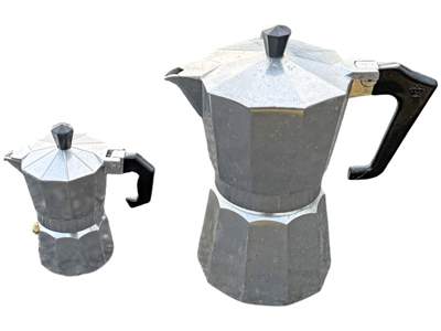 Coffee Percolators Props, Prop Hire