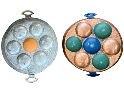 Old World Pie Tins Props, Prop Hire