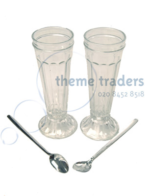 Knickerbocker Glory Glasses Props, Prop Hire