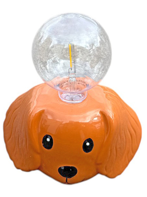 Light Up Dog Head Ideas Lamp Props, Prop Hire
