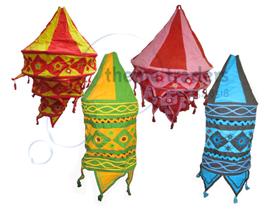 Fabric Lanterns Props, Prop Hire