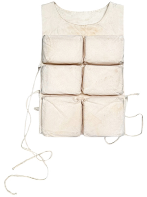 White Retro Titanic Buoyancy Aid Life Jackets Props, Prop Hire