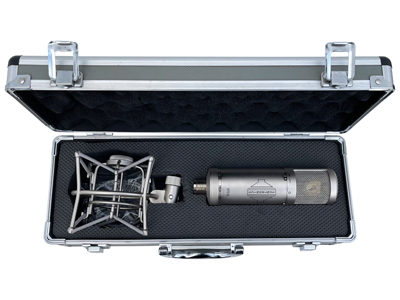 Sonatronics Microphone In Case Props, Prop Hire