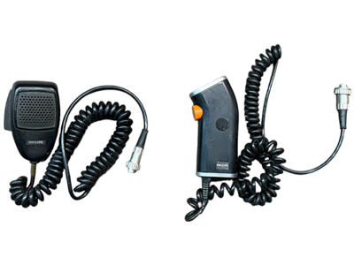 Phillips Hand Microphone Sets Props, Prop Hire